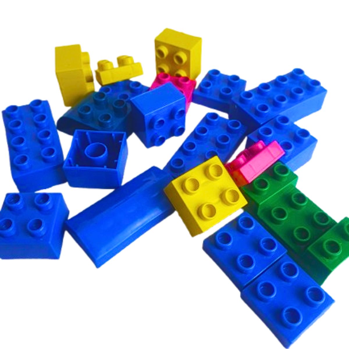 Blocos De Montar Mágicos Infantil Encaixe 20 Pç - Playhome Blocos De Montar Mágicos Infantil Encaixe 20 Pç - Playhome